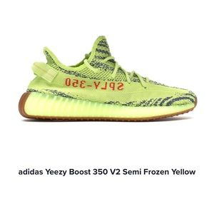 Adidas Yeezy Boost 350 V2 Semi Frozen Yellow